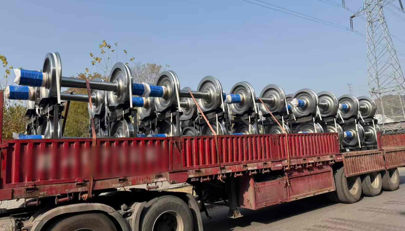 MTJ verzendt met succes 100 sets STJ866A-wielsets naar Mozambique