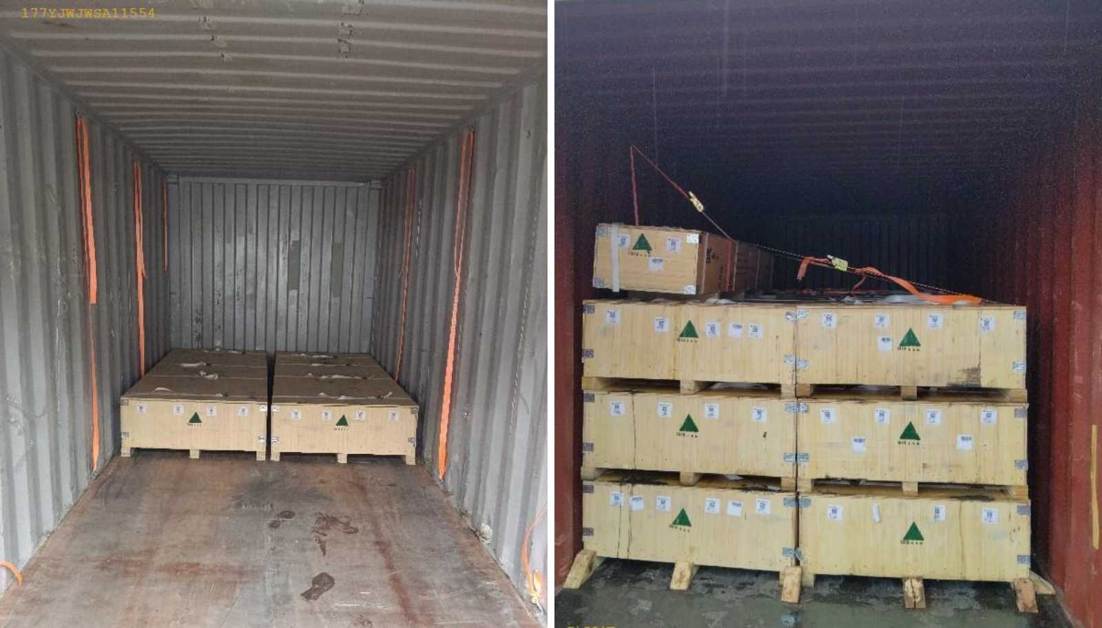 MTJ verzendt met succes AMR220-assen naar Mauritanië