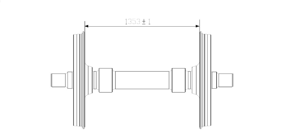 Spoorwegwielstelstructuur